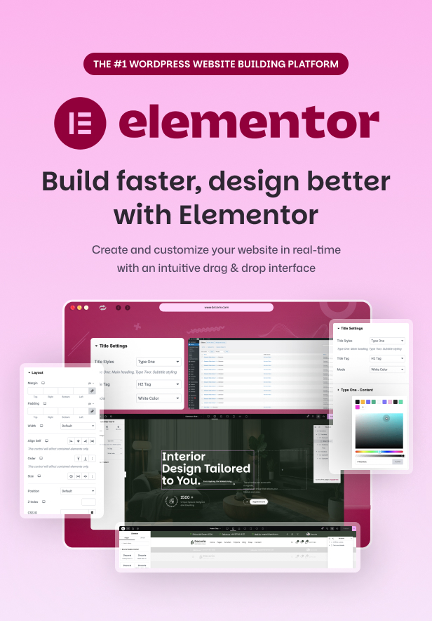 Decoria - Architecture and Interior Design WordPress Theme