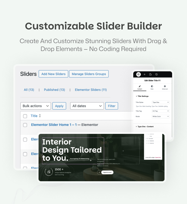 Decoria - Architecture and Interior Design WordPress Theme