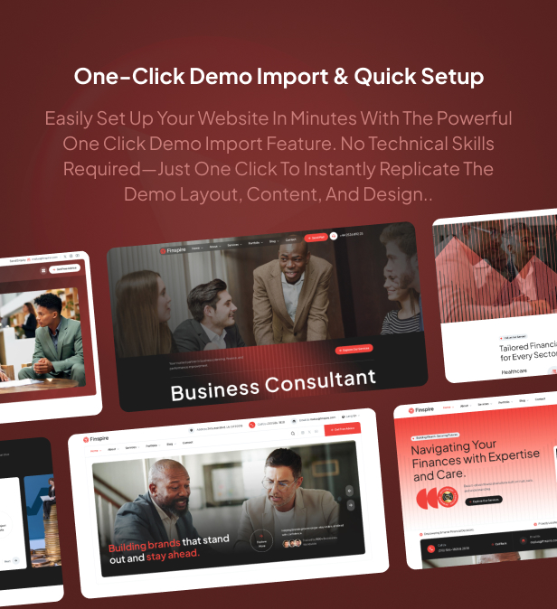 Finspire - Finance & Business Consulting WordPress Theme