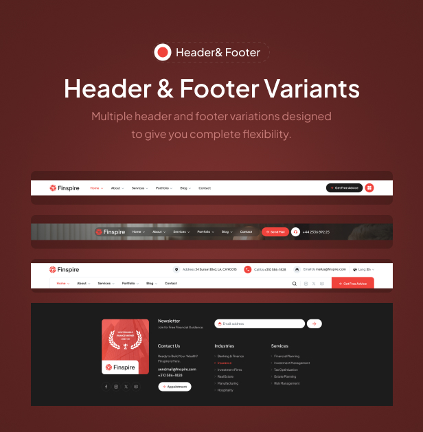 Finspire - Finance & Business Consulting WordPress Theme